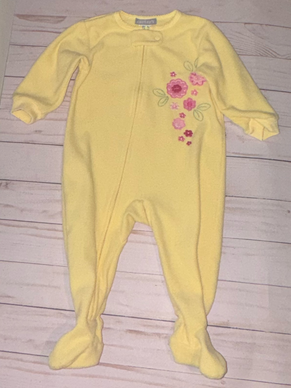 Carter’s yellow sleeper